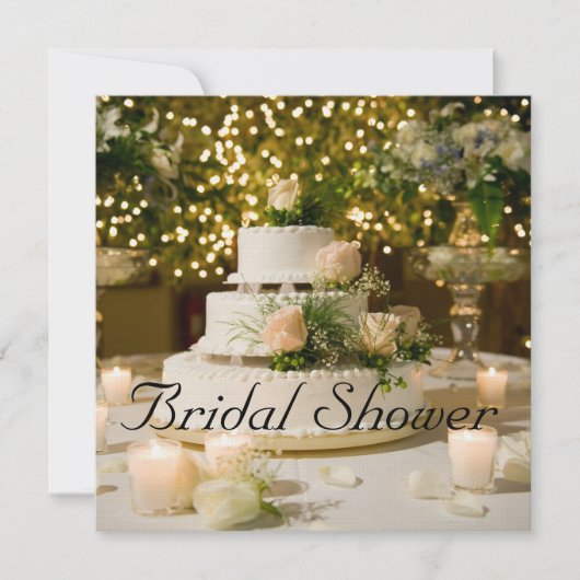 花嫁結婚の誘い 招待状 (正面)