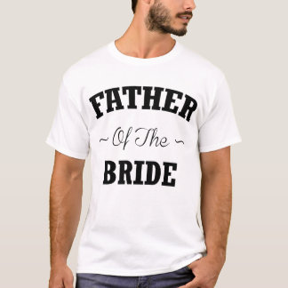 花嫁結婚パーティーの父親 Tシャツ