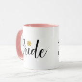 花嫁結婚ブライダルシャワーエレガント マグカップ (正面左)