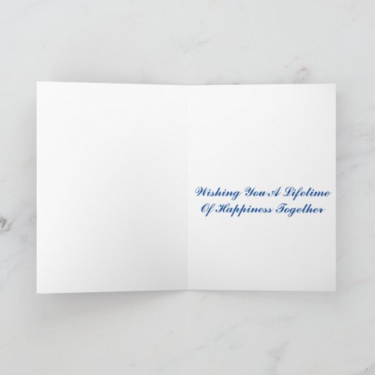 花嫁結婚二名 カード (内部)