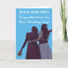 花嫁結婚二名 カード