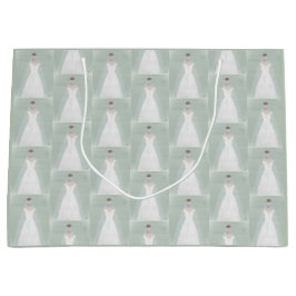 花嫁結婚服 ラージペーパーバッグ