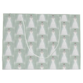 花嫁結婚服 ラージペーパーバッグ (裏面)