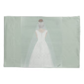 花嫁結婚服 枕カバー (裏面)