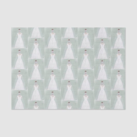 花嫁結婚服 薄葉紙 (正面)