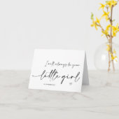 花嫁結婚母の両親への贈り物パパ カード (黄色い花)