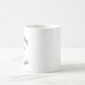 花嫁結婚贈り物のマグを計画する燃料 コーヒーマグカップ (中央)