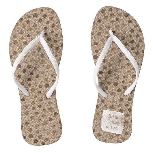 花嫁結婚部族の日付ブライダルパーティカジュアルおもしろい ビーチサンダル (ソール)