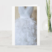 花嫁結婚 カード (正面)