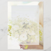 花嫁花束編集可能結婚メニュー メニュー (裏面)