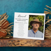 花嫁親愛の父の主フォトメモリアル結婚ズ フォトプラーク (側面)