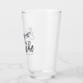 花嫁部モダン族とシンプル タンブラーグラス (左)