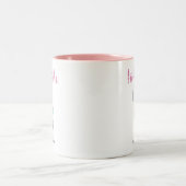 花嫁部族の水の色のドリームキャッチャー花嫁メイド ツートーンマグカップ (中央)