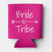 花嫁部族の結婚式パーティーのネオンピンク缶クーラー 缶クーラー (正面)