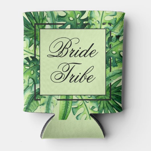 花嫁部族 | おしゃれなトロピカルな花嫁の最後の週末パーティー 缶クーラー (正面)