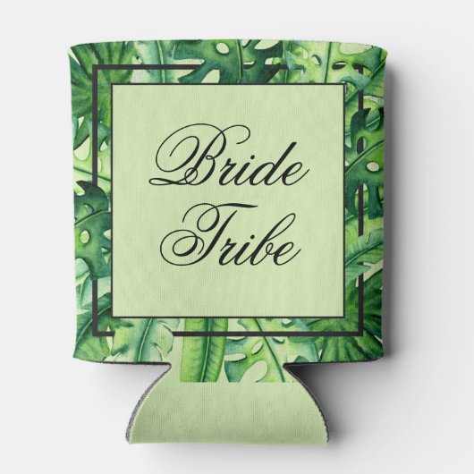 花嫁部族 | おしゃれなトロピカルな花嫁の最後の週末パーティー 缶クーラー (裏面)