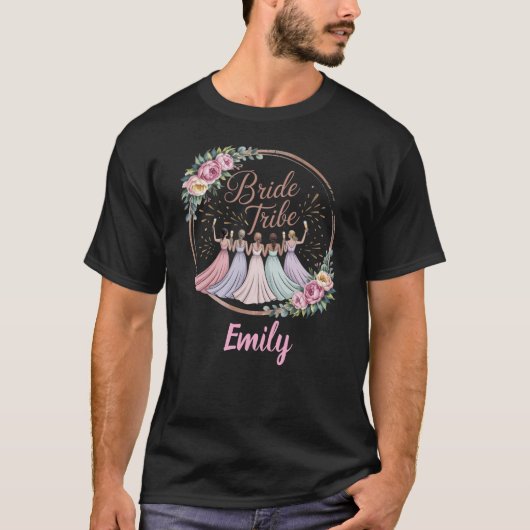 花嫁部族 オーダーメイド ブライズパーティー Tシャツ (正面)