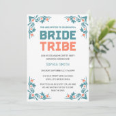花嫁部族 ファミリー アセンブリー ブライズメイド パーティー 招待状 (スタンド正面)