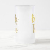 花嫁部族 フロストグラスビールジョッキ (中央)