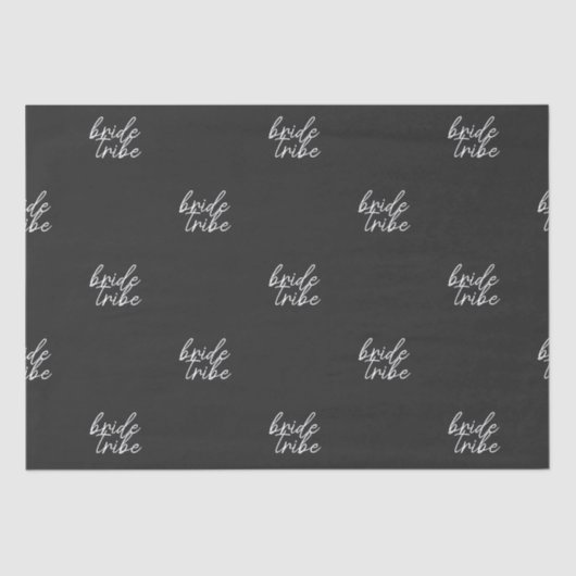 花嫁部族 | 現代のブライダルシャワー 薄葉紙 (正面)