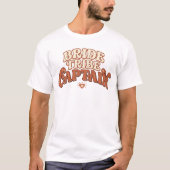 花嫁部隊長レトロ | バチェラー・パーティー Tシャツ (正面)