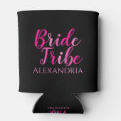 花嫁部隊 ホットピンク ブラック 缶クーラー (裏面)