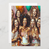 花嫁部隊 招待状 (正面/裏面)