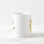 花嫁部隊 赤いハート コーヒーマグカップ (中央)