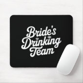 花嫁飲酒チーム  ブライズパーティー 面白い結婚式 マウスパッド (マウス)