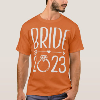 花嫁2023 2023年結婚した婚約結婚者 Tシャツ