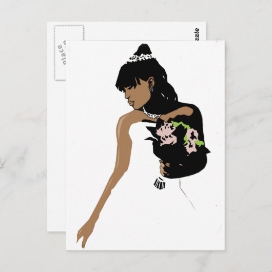 花嫁2 ポストカード (正面/裏面)