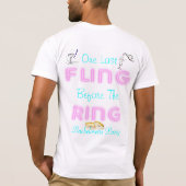 花嫁2 BEバチェロレッテTシャツ Tシャツ (裏面)