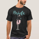 花嫁 – かわいいフラミンゴバチェロレッテブライダルパーティWe Tシャツ<br><div class="desc">花嫁 – かわいいフラミンゴバチェロレッテ結婚ブライダルパーティのプレゼント</div>