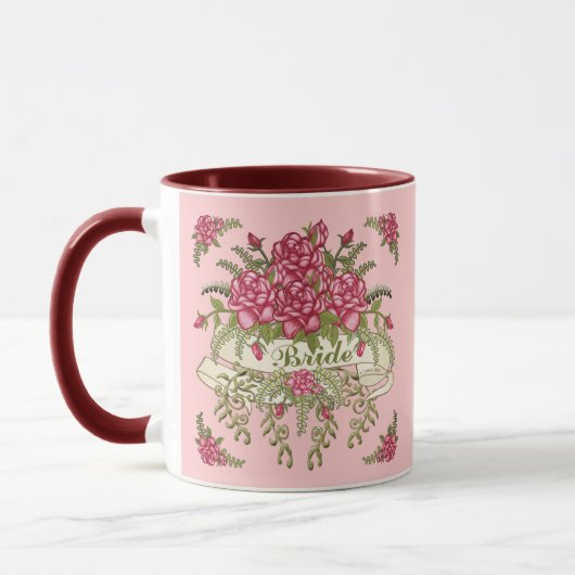 花嫁 ウェディングマグカップ マグカップ (左)