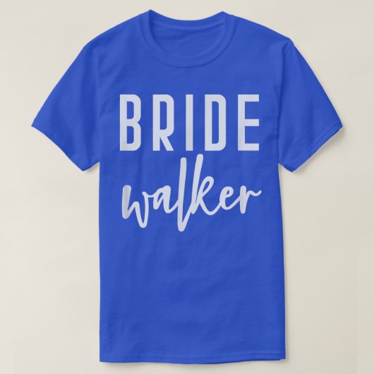花嫁 ウォーカー 花の父 新婦 婚約 結婚 Tシャツ (デザイン正面)