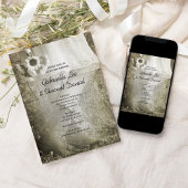 花嫁、カウボーイブーツとヒマワリの国の結婚式 招待状