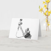 花嫁 カード (黄色い花)