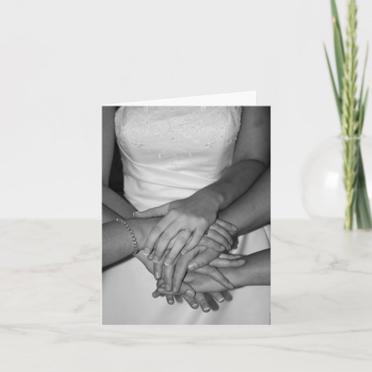 花嫁 カード (正面)