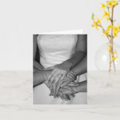 花嫁 カード (黄色い花)