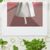 花嫁 キッチンタオル (折り畳み)