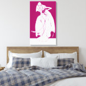 花嫁 キャンバスプリント (インサイチュ (寝室))