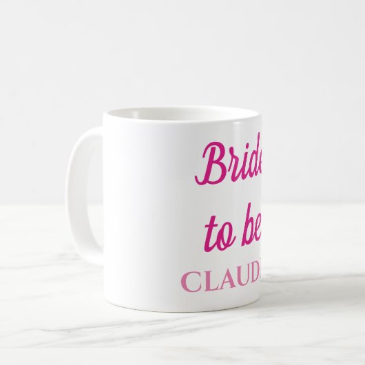 花嫁 コーヒーマグカップ (正面左)