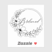 花嫁 シール (シート)