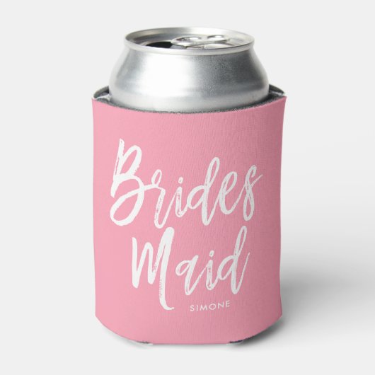 花嫁 |スクリプトスタイルカスタム結婚式 缶クーラー (缶正面)