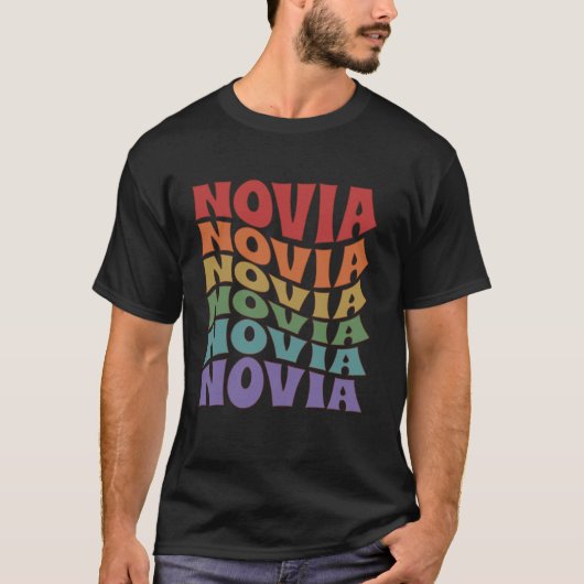 花嫁 スペイン ラテン系 バチェラー・パーティ グルー Tシャツ (正面)