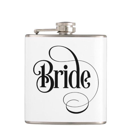 花嫁 (デザイン2) フラスク (正面)