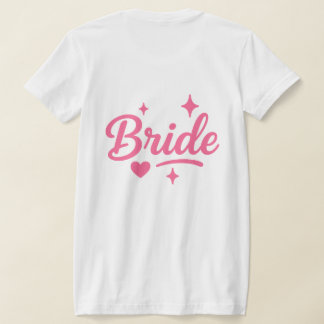 花嫁 ネオン ピンク Tシャツ