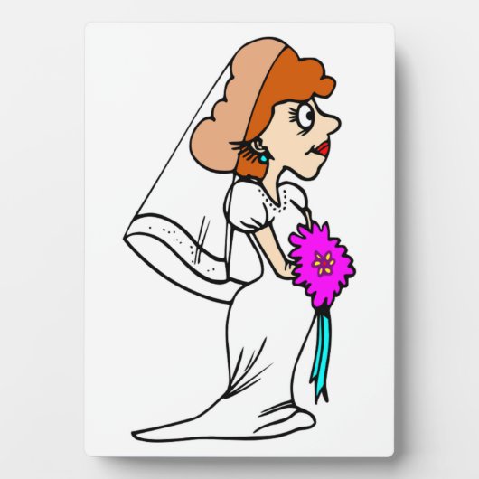 花嫁 フォトプラーク (正面)