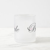 花嫁 フロストグラスマグカップ (中央)