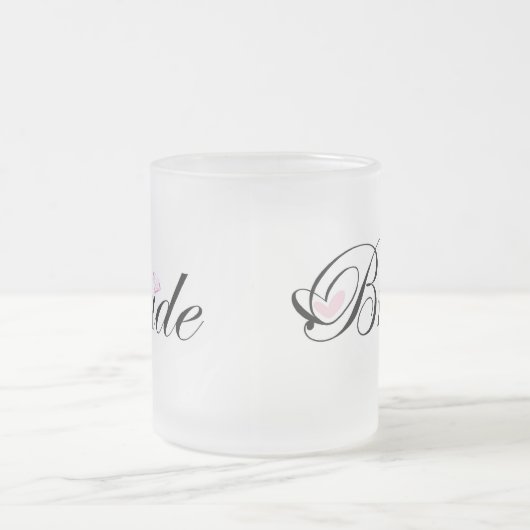 花嫁 フロストグラスマグカップ (中央)